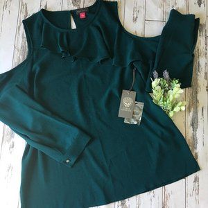 Vince Camuto Cold-Shoulder Blouse